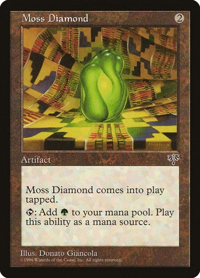 Moss Diamond [Mirage] | Exor Games Dartmouth