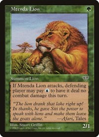 Mtenda Lion [Mirage] | Exor Games Dartmouth