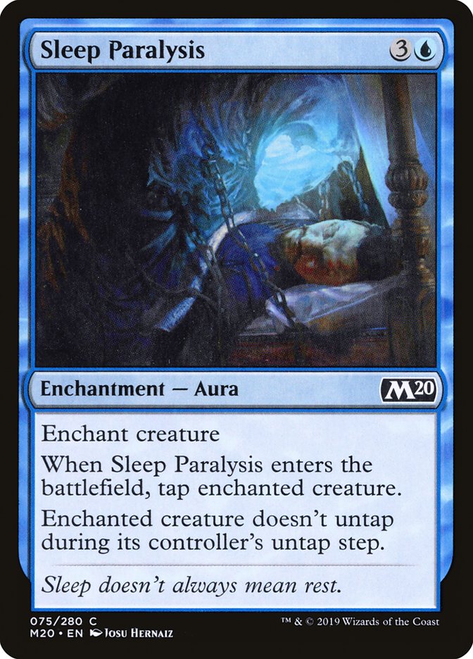 Sleep Paralysis [Core Set 2020] | Exor Games Dartmouth