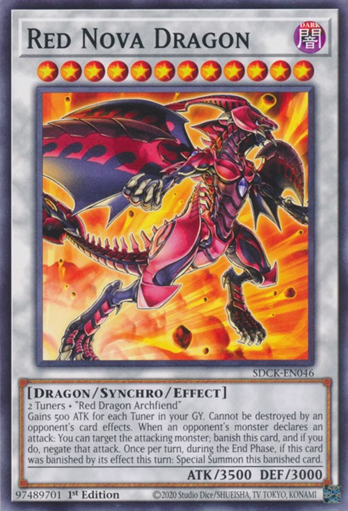 Red Nova Dragon [SDCK-EN046] Common | Exor Games Dartmouth