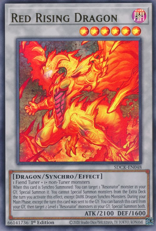 Red Rising Dragon [SDCK-EN048] Ultra Rare | Exor Games Dartmouth