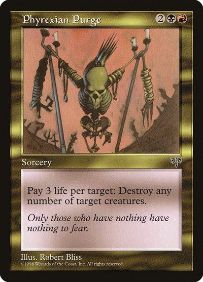 Phyrexian Purge [Mirage] | Exor Games Dartmouth