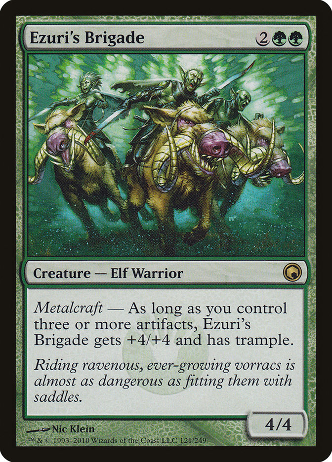 Ezuri's Brigade [Scars of Mirrodin] | Exor Games Dartmouth