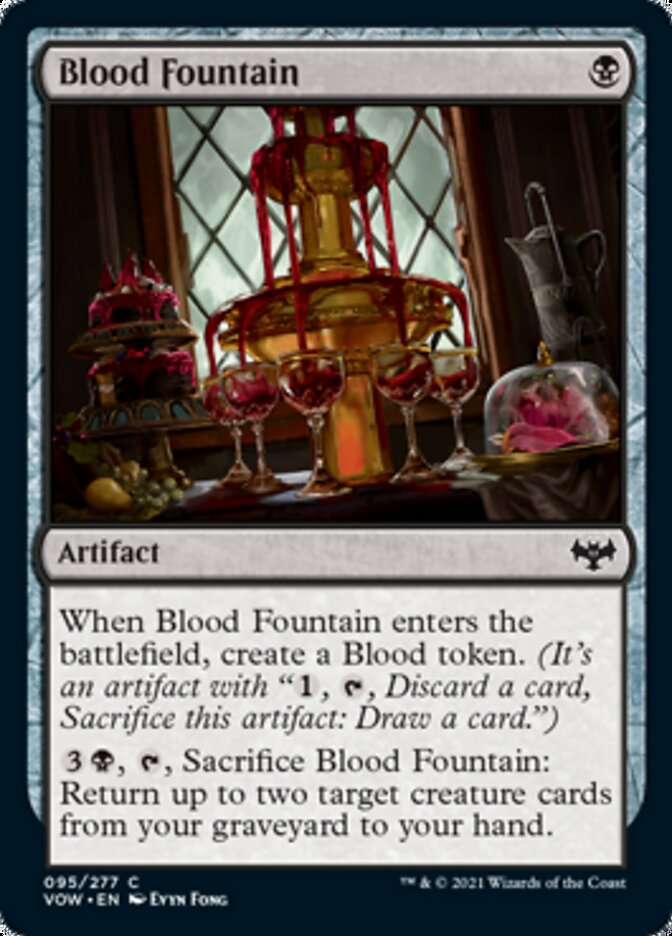 Blood Fountain [Innistrad: Crimson Vow] | Exor Games Dartmouth