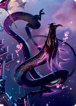 Junji, the Midnight Sky 1 Art Card [Kamigawa: Neon Dynasty Art Series] | Exor Games Dartmouth