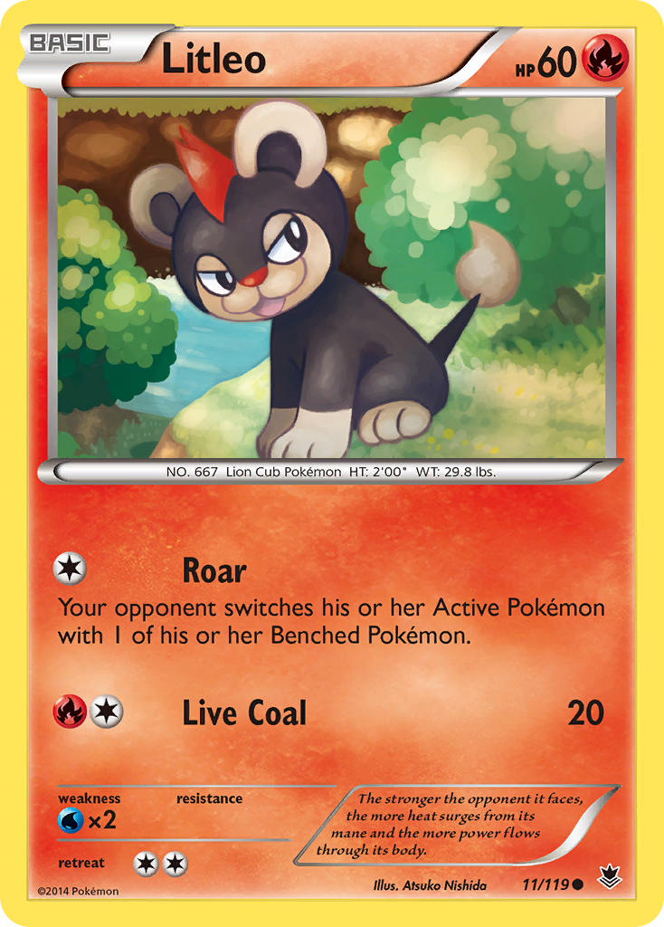 Litleo (11/119) [XY: Phantom Forces] | Exor Games Dartmouth