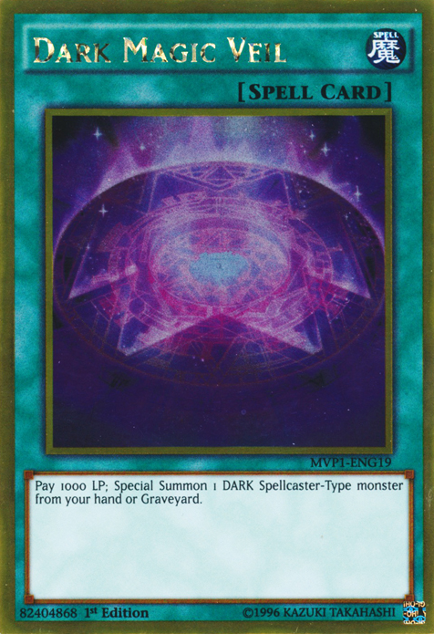 Dark Magic Veil [MVP1-ENG19] Gold Rare | Exor Games Dartmouth