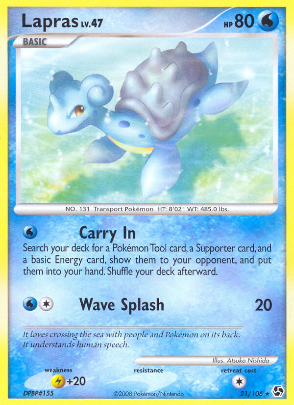 Lapras (21/106) [Diamond & Pearl: Great Encounters] | Exor Games Dartmouth