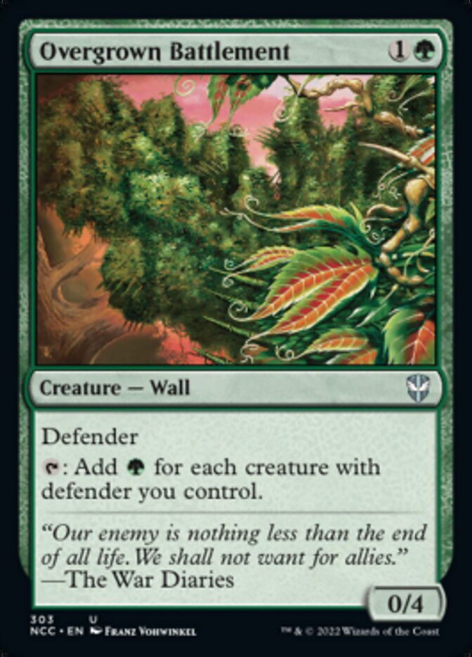 Overgrown Battlement [Streets of New Capenna Commander] | Exor Games Dartmouth