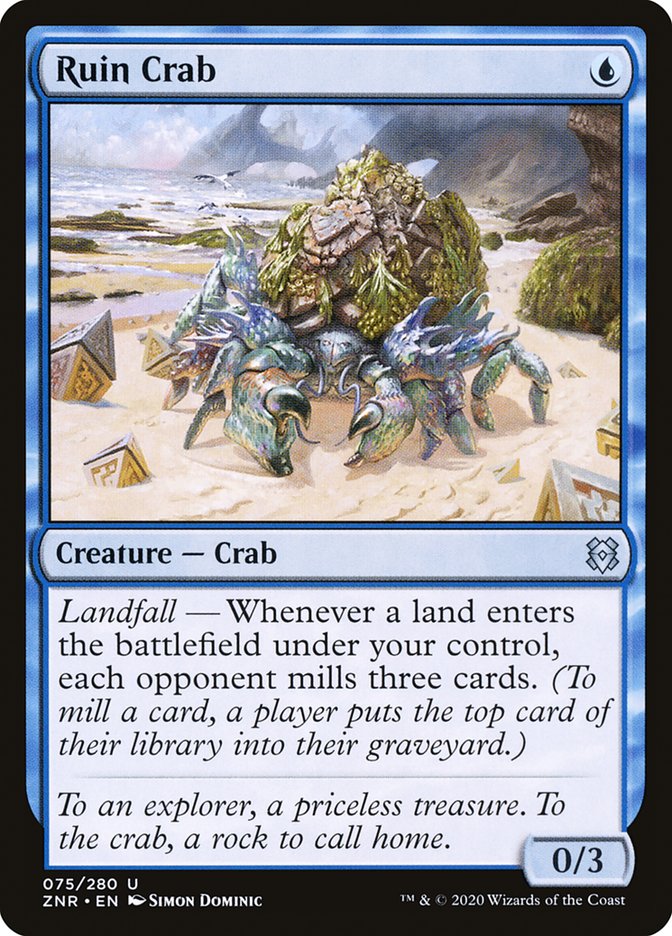 Ruin Crab [Zendikar Rising] | Exor Games Dartmouth