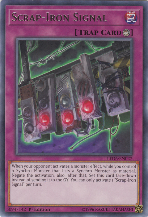 Scrap-Iron Signal [LED6-EN027] Rare | Exor Games Dartmouth