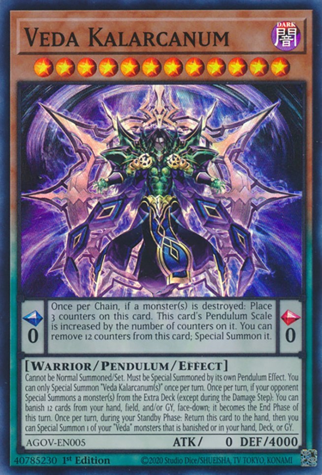 Veda Kalarcanum [AGOV-EN005] Super Rare | Exor Games Dartmouth