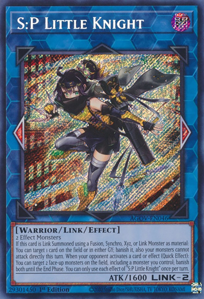 S:P Little Knight [AGOV-EN046] Secret Rare | Exor Games Dartmouth