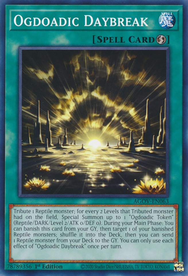 Ogdoadic Daybreak [AGOV-EN063] Common | Exor Games Dartmouth