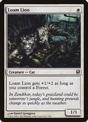 Loam Lion [Duel Decks: Ajani vs. Nicol Bolas] | Exor Games Dartmouth