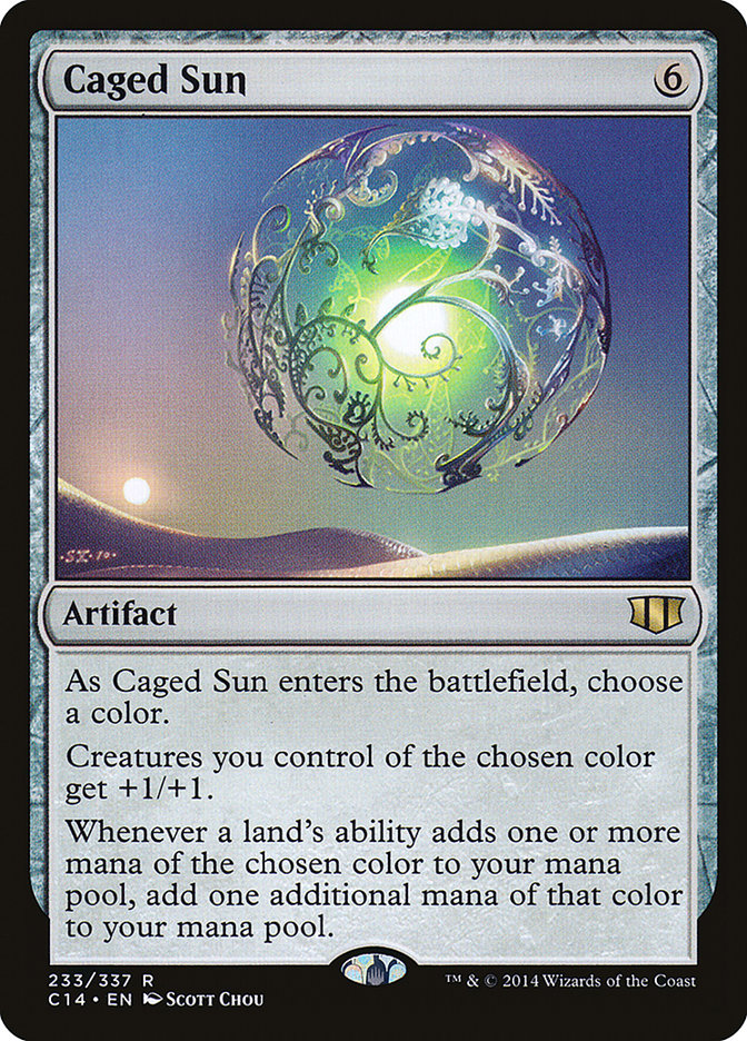 Caged Sun [Commander 2014] | Exor Games Dartmouth