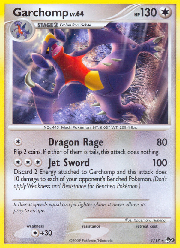 Garchomp (1/17) [POP Series 9] | Exor Games Dartmouth