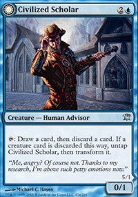 Civilized Scholar // Homicidal Brute [Innistrad] | Exor Games Dartmouth