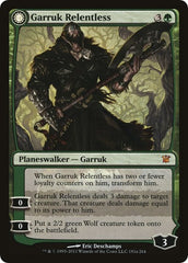 Garruk Relentless // Garruk, the Veil-Cursed [Innistrad] | Exor Games Dartmouth