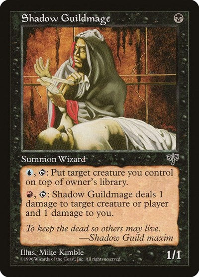 Shadow Guildmage [Mirage] | Exor Games Dartmouth