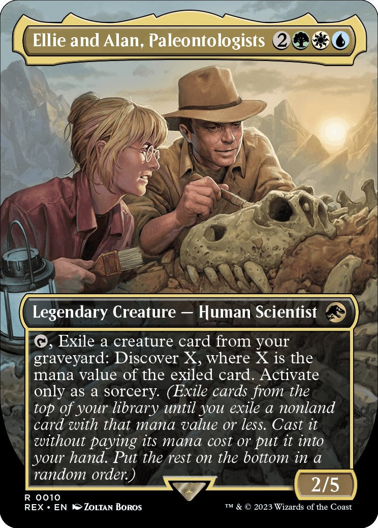 Ellie and Alan, Paleontologists (Borderless) [Jurassic World Collection] | Exor Games Dartmouth