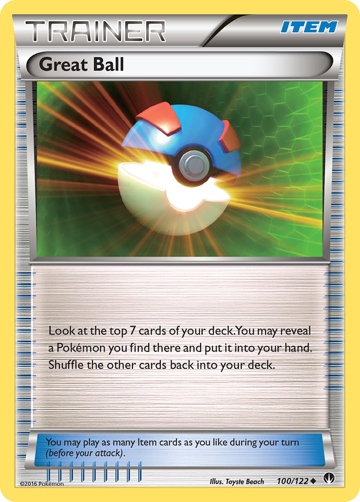 Great Ball (100/122) [XY: BREAKpoint] | Exor Games Dartmouth