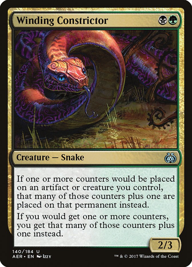 Winding Constrictor [Aether Revolt] | Exor Games Dartmouth