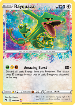 Rayquaza (138/185) [Sword & Shield: Vivid Voltage] | Exor Games Dartmouth