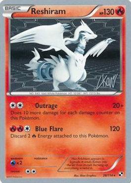 Reshiram (26/114) (Reshiphlosion - Christopher Kan) [World Championships 2011] | Exor Games Dartmouth