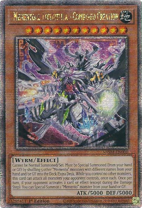 Mementoal Tecuhtlica - Combined Creation (Quarter Century Secret Rare) [VASM-EN001] Quarter Century Secret Rare | Exor Games Dartmouth