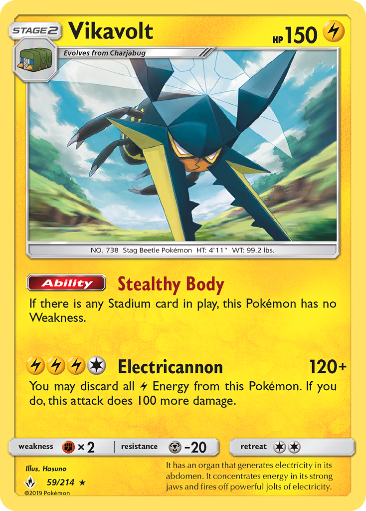 Vikavolt (59/214) [Sun & Moon: Unbroken Bonds] | Exor Games Dartmouth