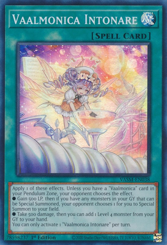 Vaalmonica Intonare [VASM-EN038] Super Rare | Exor Games Dartmouth