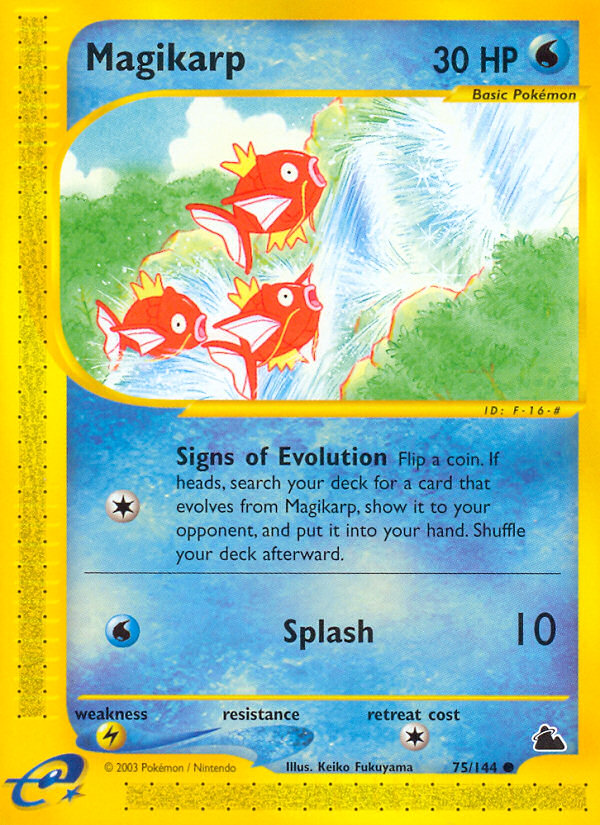 Magikarp (75/144) [Skyridge] | Exor Games Dartmouth