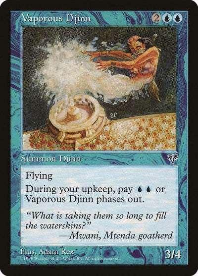 Vaporous Djinn [Mirage] | Exor Games Dartmouth