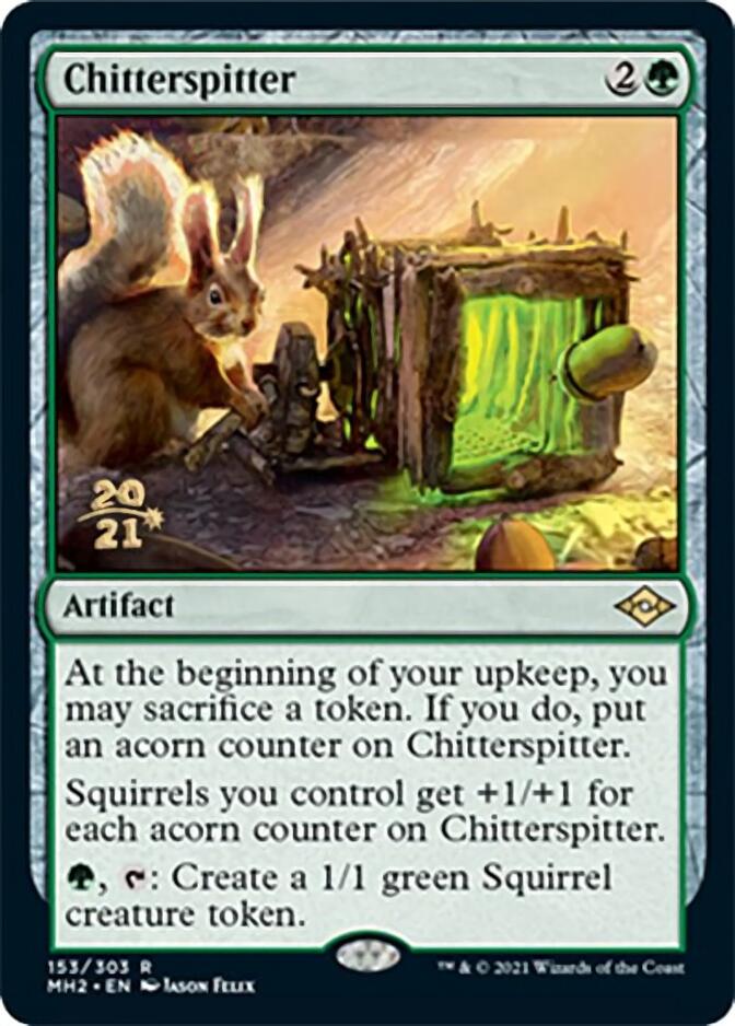 Chitterspitter [Modern Horizons 2 Prerelease Promos] | Exor Games Dartmouth