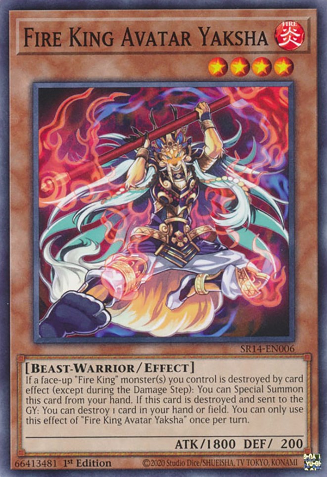 Fire King Avatar Yaksha [SR14-EN006] Common | Exor Games Dartmouth