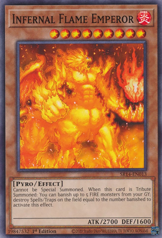 Infernal Flame Emperor [SR14-EN013] Common | Exor Games Dartmouth