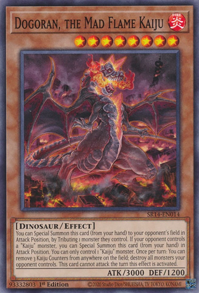 Dogoran, the Mad Flame Kaiju [SR14-EN014] Common | Exor Games Dartmouth