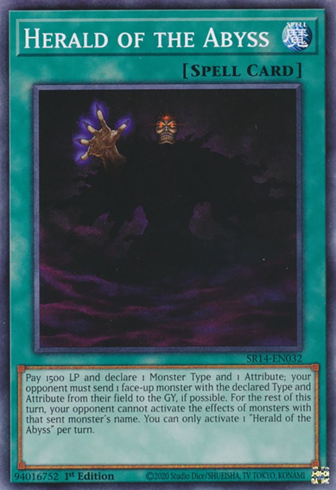 Herald of the Abyss [SR14-EN032] Common | Exor Games Dartmouth