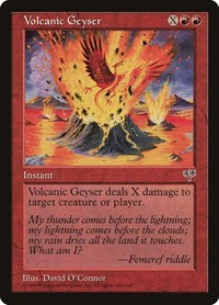 Volcanic Geyser [Mirage] | Exor Games Dartmouth