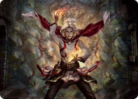 Delina, Wild Mage Art Card [Dungeons & Dragons: Adventures in the Forgotten Realms Art Series] | Exor Games Dartmouth