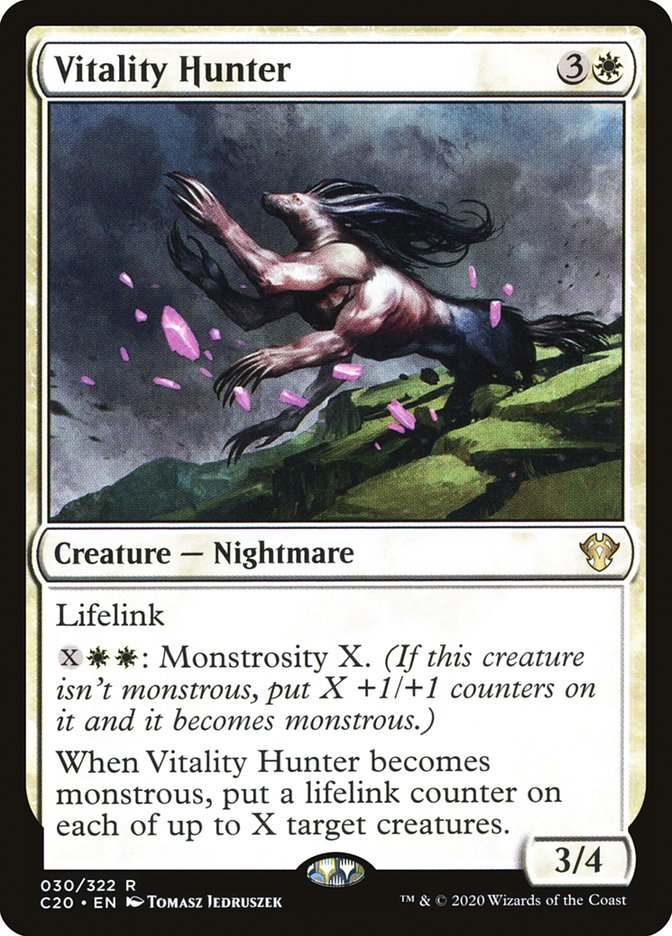 Vitality Hunter [Commander 2020] | Exor Games Dartmouth