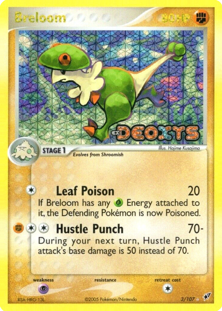 Breloom (3/107) (Stamped) [EX: Deoxys] | Exor Games Dartmouth