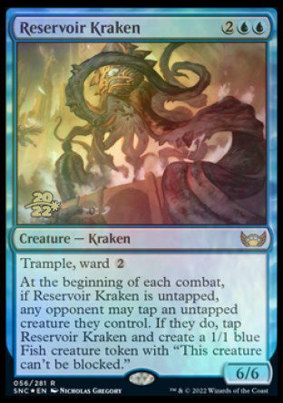 Reservoir Kraken [Streets of New Capenna Prerelease Promos] | Exor Games Dartmouth