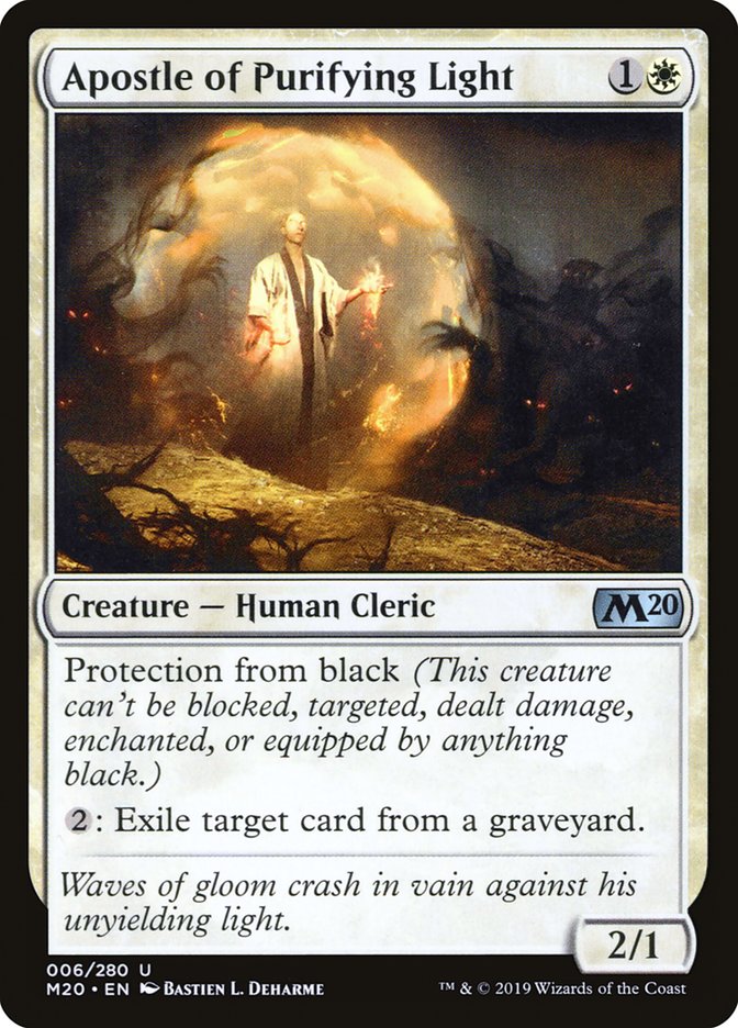 Apostle of Purifying Light [Core Set 2020] | Exor Games Dartmouth