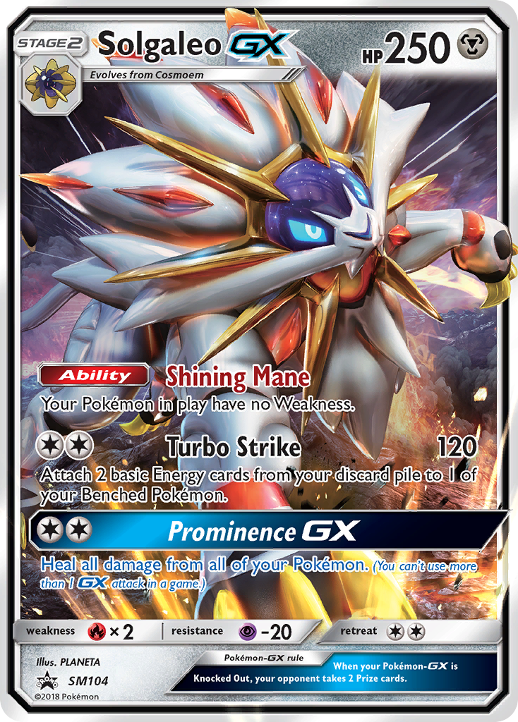 Solgaleo GX (SM104) [Sun & Moon: Black Star Promos] | Exor Games Dartmouth