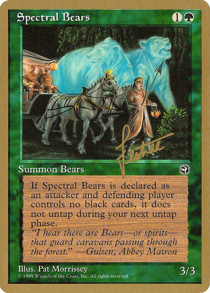 Spectral Bears (Bertrand Lestree) [Pro Tour Collector Set] | Exor Games Dartmouth