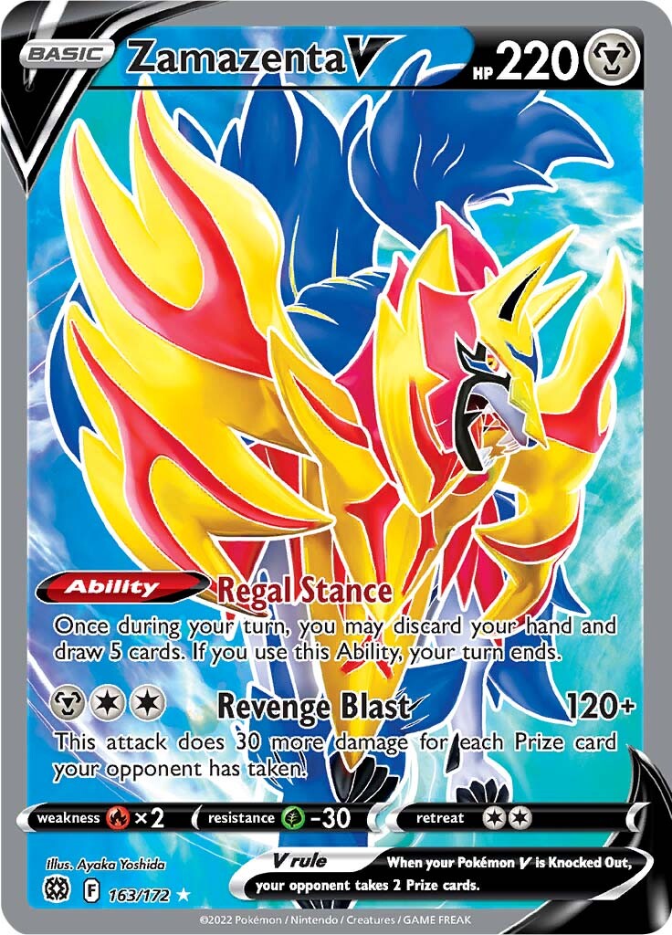 Zamazenta V (163/172) [Sword & Shield: Brilliant Stars] | Exor Games Dartmouth