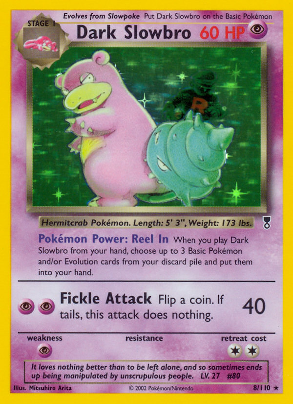 Dark Slowbro (8/110) [Legendary Collection] | Exor Games Dartmouth