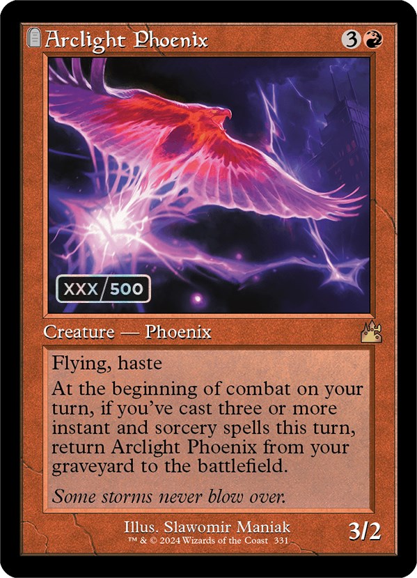 Arclight Phoenix (Retro) (Serialized) [Ravnica Remastered] | Exor Games Dartmouth